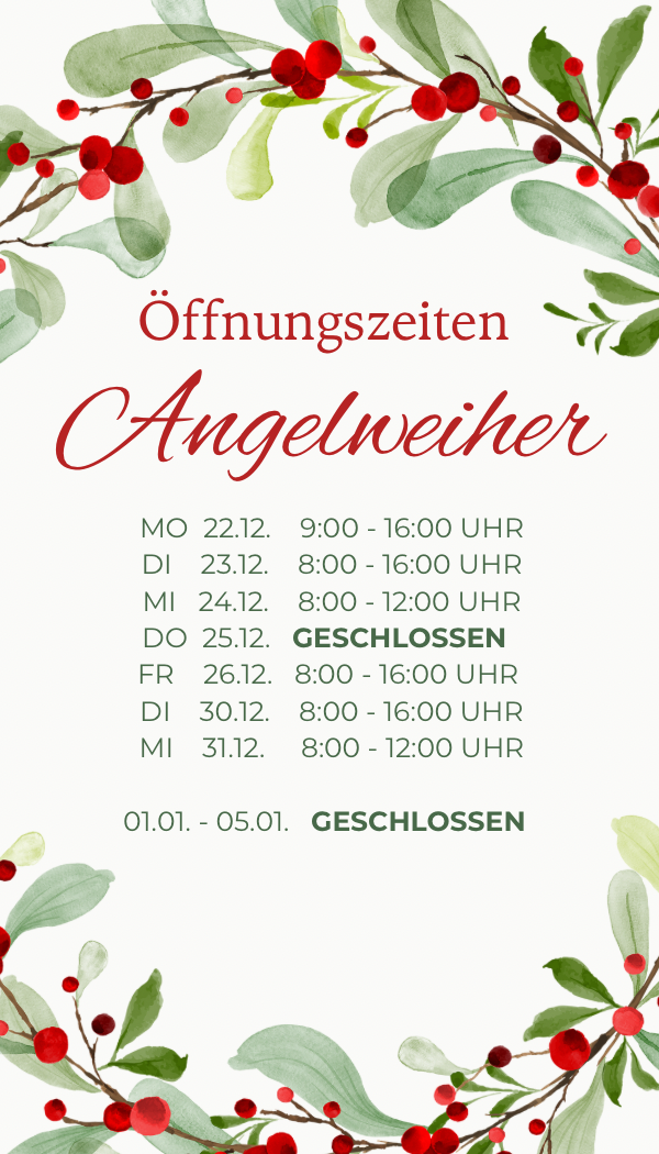 Grün Rot Illustriert Aquarell Weihnachten Geschenkanhänger - 1